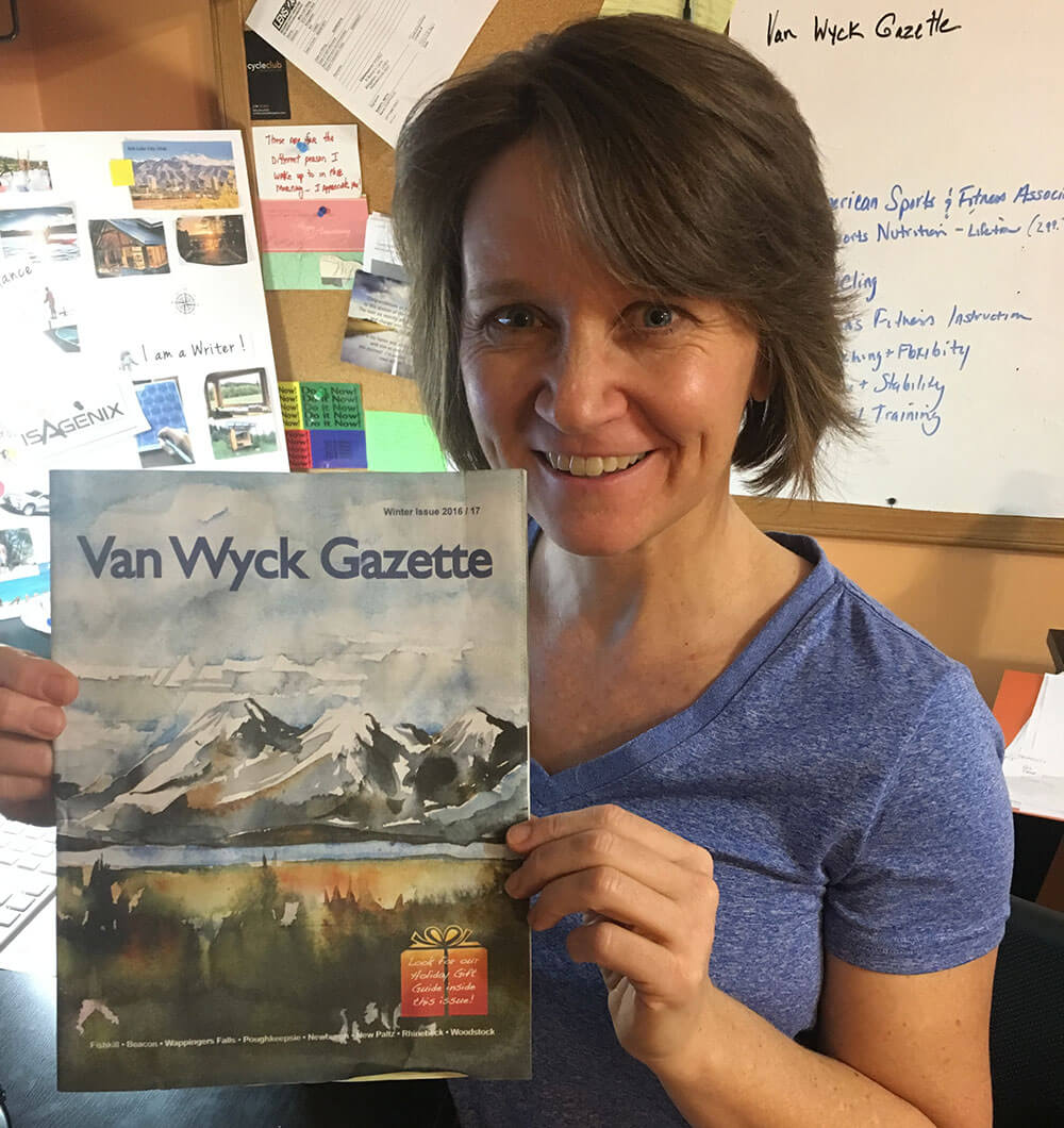 Lori King, writer for the Van Wyck Gazette