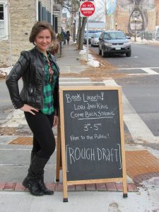 Lori Ann King at Rough Draft Bar and Books