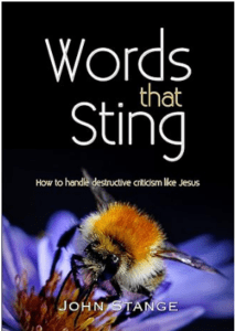 Book Cover: Words That Sting, By John Stange