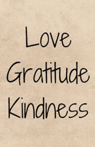 Journal - Love, Gratitude & Kindness