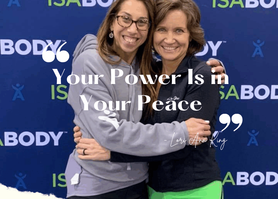 Your Power Is in Your Peace