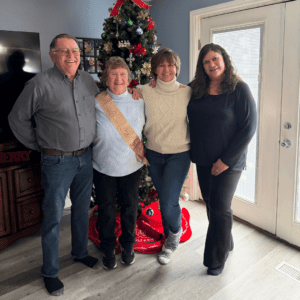 Foster Family at Christmas