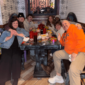 Jerman family plus, at Margarita's in Syracuse, NY