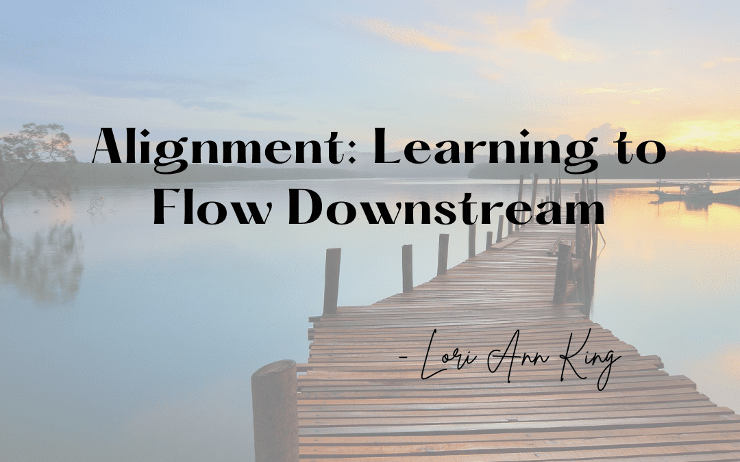 Alignment: Learning to Flow Downstream